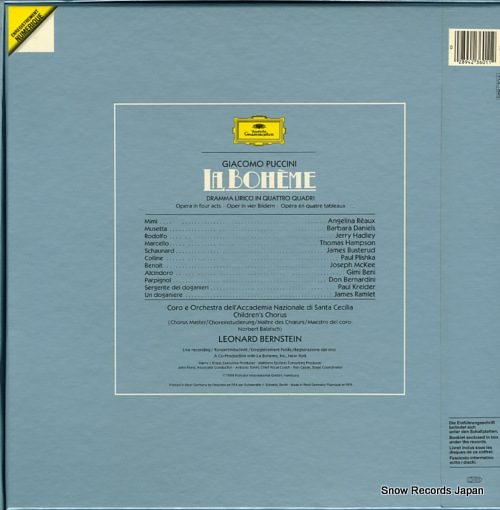 ʡɡС󥹥 puccini; la boheme 423601-1