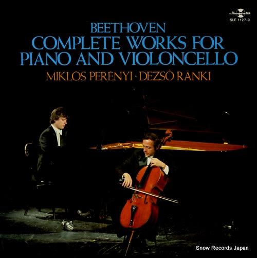 PERENYI, MIKLOS beethoven; complete works for piano and violoncello SLE1127