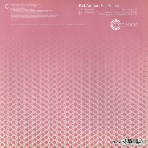 BEL AMOUR bel amour 12CRED010