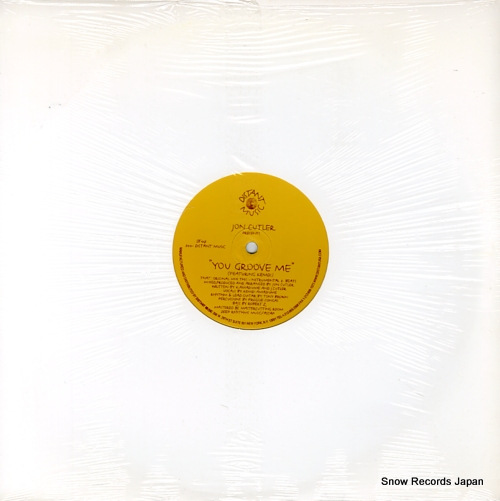 CUTLER, JON you groove me DT-017