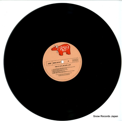 BEE GEES, THE here at last bee gees live MWZ8101