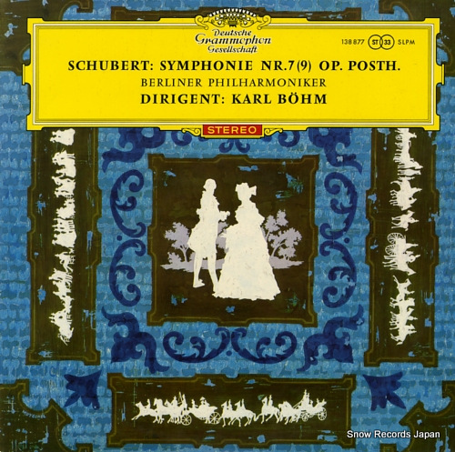 BOHM, KARL schubert; symphonie nr.7(9) op. posth. SLPM138877