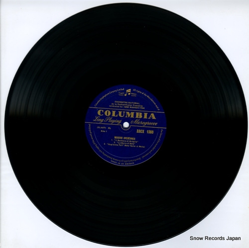 MARKEVITCH, IGOR rossini; six overtures 33CX1560