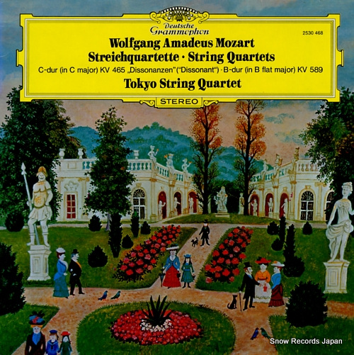 TOKYO STRING QUARTET mozart; string quartets c-dur & b-dur 2530468