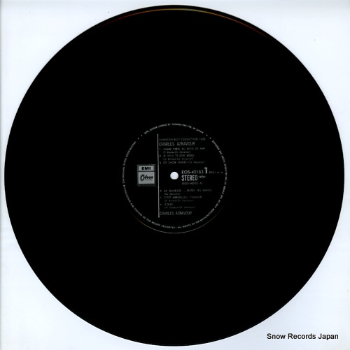 AZNAVOUR, CHARLES chanson best collection 1500 EOS-40183