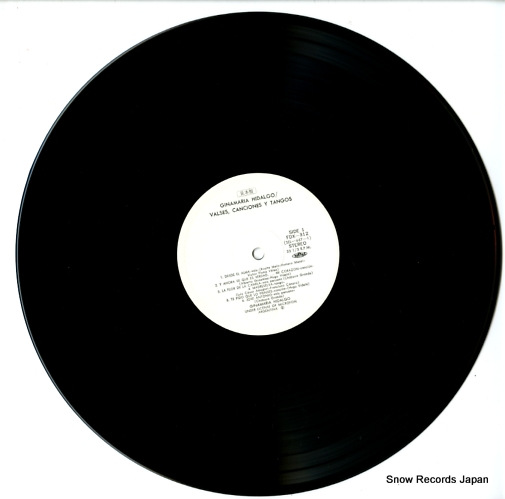 HIDALGO, GINAMARIA valses, canciones y tangos FDX-312