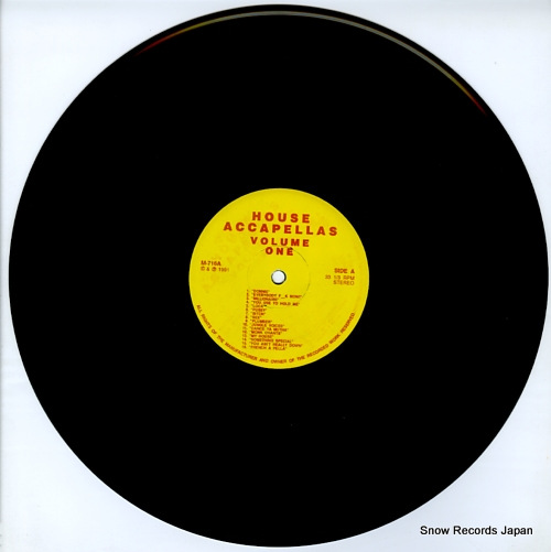 V/A house accapellas volume one M-716