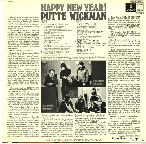WICKMAN, PUTTE happy new year! 4E062-34822