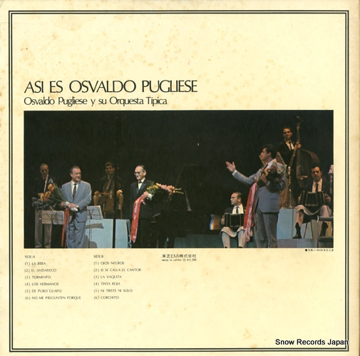 PUGLIESE, OSVALDO asi es osvaldo pugliese EOP-80927