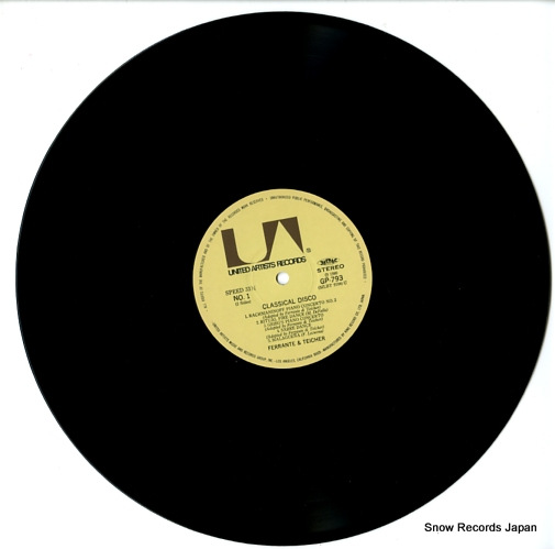 FERRANTE AND TEICHER classical disco GP793