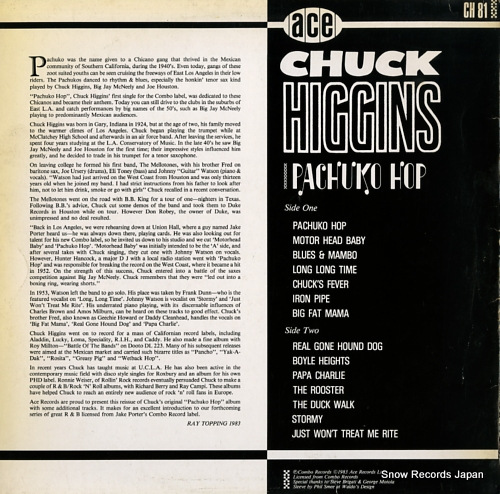 HIGGINS, CHUCK pachuko hop CH81