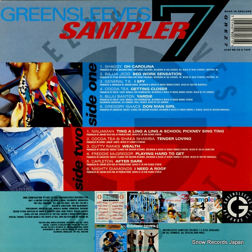 V/A greensleeves sampler 7 GREZ7