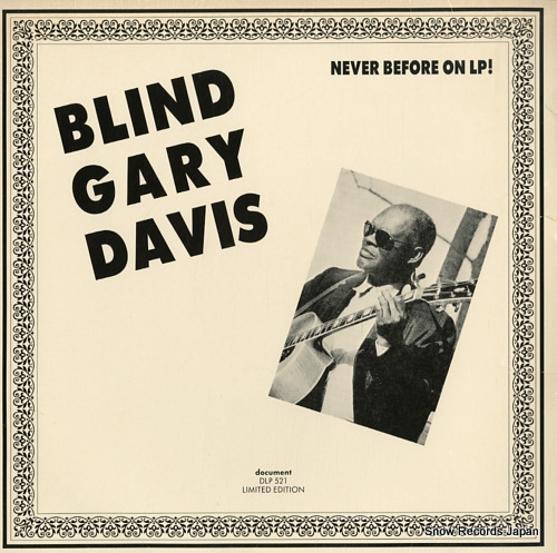 DAVIS, BLIND GARY at 