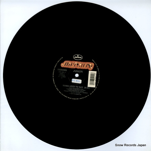 JUNIOR mama used to say / too late 875001-1