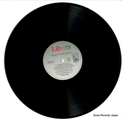 BASSEY, SHIRLEY the best of shirley bassey LBS-90118