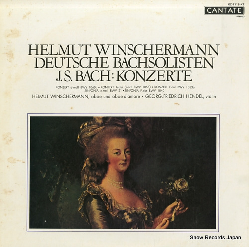 WINSCHERMANN, HELMUT j.s.bach; deutsche bachsolisten OZ-7118-KT