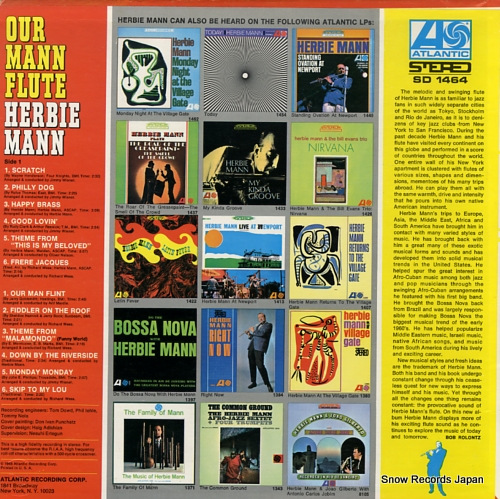 MANN, HERBIE our mann flute SD1464