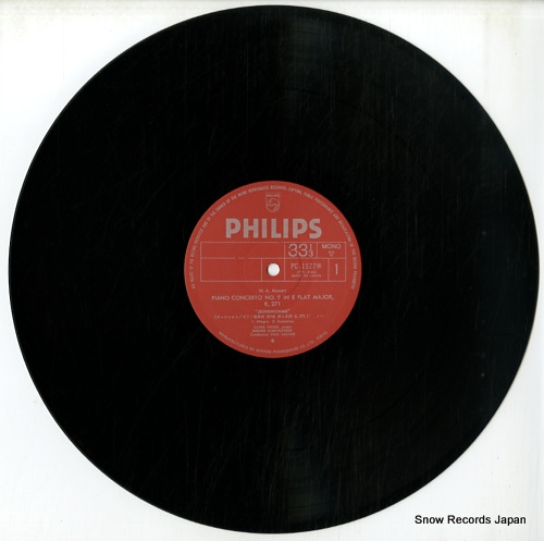 SACHER, PAUL mozart; piano concerto no.9 in e flat major, k, 271 PC-1527