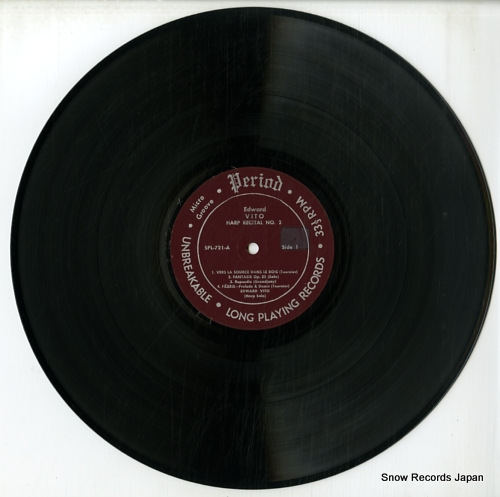 VITO, EDWARD edward vito recital no.2 SPL721
