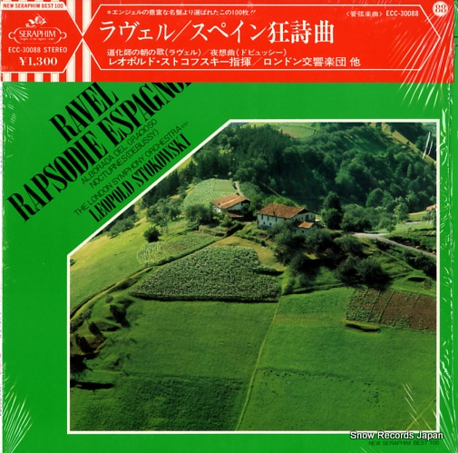 STOKOWSKI, LEOPOLD ravel; rapsodie espagnole ECC-30088