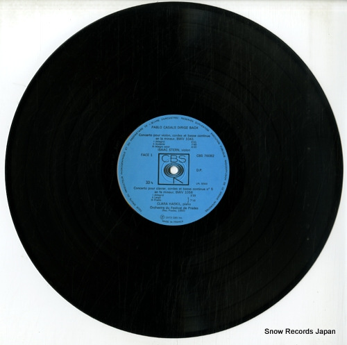 CASALS, PABLO pablo casals dirige bach CBS76082