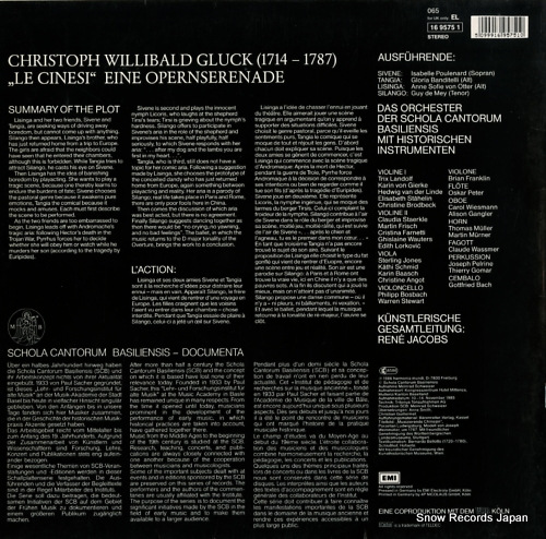 ͡䡼ץ gluck; le cinest (eine opernserenade) 1695751