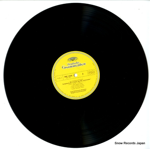 BERNSTEIN, LEONARD mendelssohn; symphonie no.4 