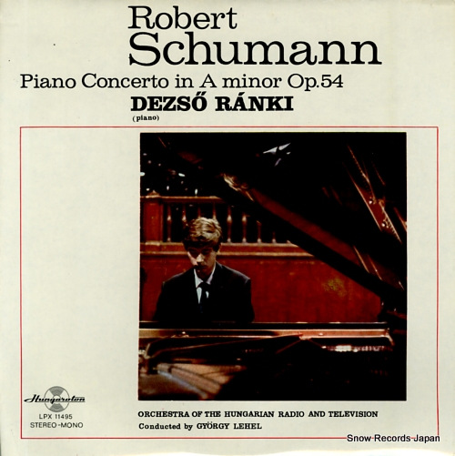 RANKI, DEZSO schumann; piano concerto in a minor op.54 LPX11495