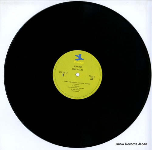 ROLLINS, SONNY worktime LPJ-70012