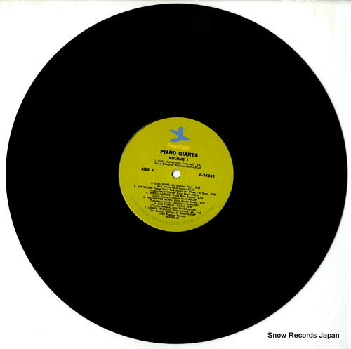 V/A piano giants vol.1 P-24052 - disc