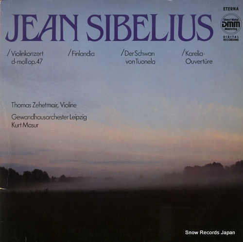 MASUR, KURT sibelius; violinkonzert d-moll op.47 725151