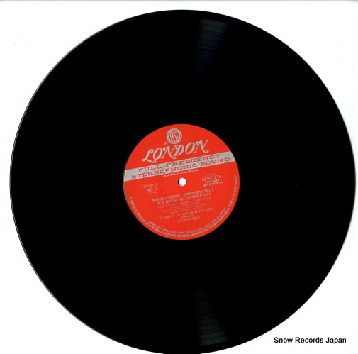 MARRINER, NEVILLE mendelssohn; scottish/italian K28C-115