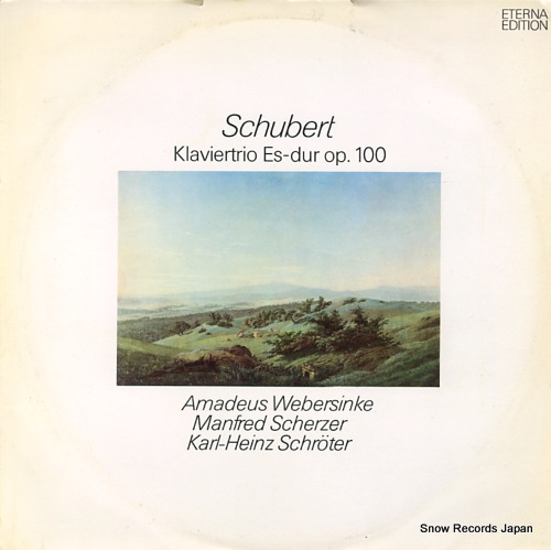 WEBERSINKE, AMADEUS schubert; klaviertrio es-dur op.100 826253