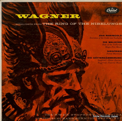 SCHMIDT-ISSERSTEDT, HANS wagner; highlights from the ring of the nibelungs P18047