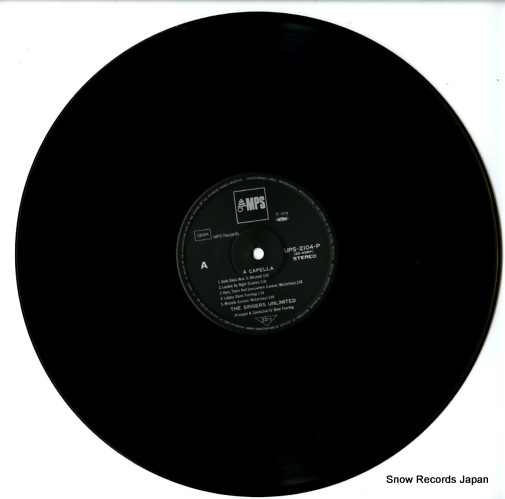 SINGERS UNLIMITED, THE a capella UPS-2104-P