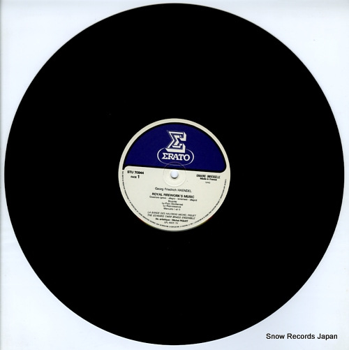 PIGUET, MICHEL hendel; royal firework's music STU70944