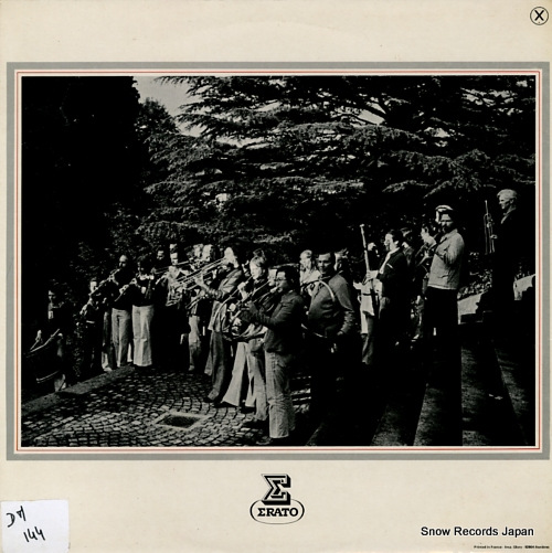 PIGUET, MICHEL hendel; royal firework's music STU70944