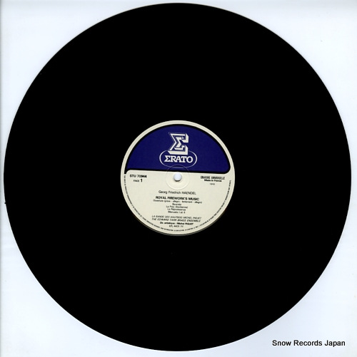 PIGUET, MICHEL hendel; royal firework's music STU70944