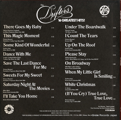 DRIFTERS, THE 16 greatest hits TOP-16-6