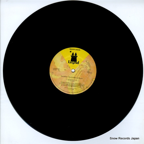 CZECH PHILHARMONIC ORCHESTRA, THE the orchestral music of dvorak vol.1 LGDD101