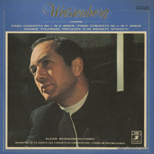 WEISSENBERG, ALEXIS chopin; piano concerto no.1, no.2 AA-93041B