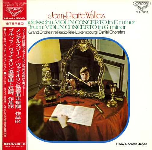 WALLEZ, JEAN-PIERRE mendelsohn; violin concerto in e minor op.64 SLA6037