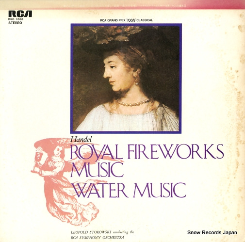 STOKOWSKI, LEOPOLD handel; royal fireworks music/water music RGC-1068