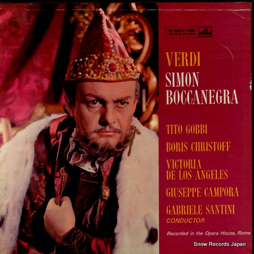 ֥ꥨ졦ƥ verdi; simon boccanegra ALPS1634