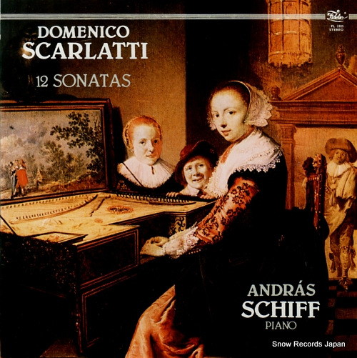 SCHIFF, ANDRAS scarlatti; 12 sonatas FL3325