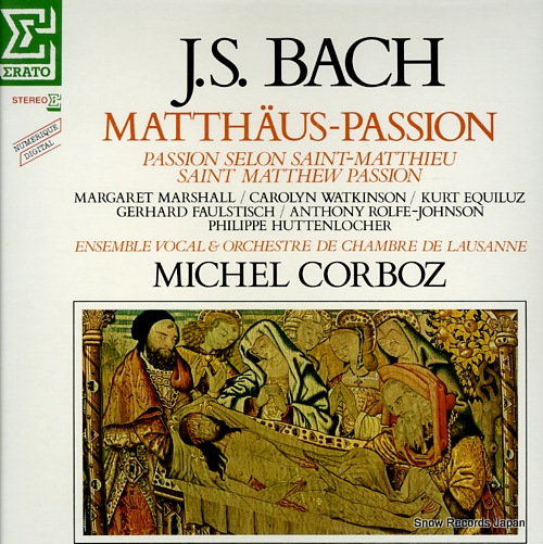 ߥ롦 bach; matthaus-passion NUM750553