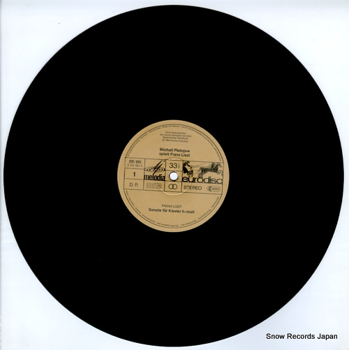 PLETNJOW, MICHAIL liszt; klavier-sonate h-moll / mephisto-walzer 205905-425