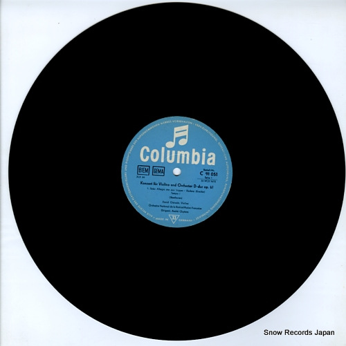 OISTRAKH, DAVID beethoven; violinkonzert d-dur op.61 C91051