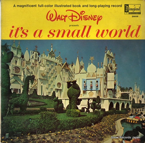 󥹥ȥ󡦥ҥ֥顼 it's a small world DISNEYLAND3925