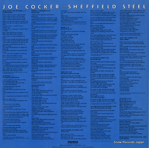 COCKER, JOE sheffield steel 25S-142